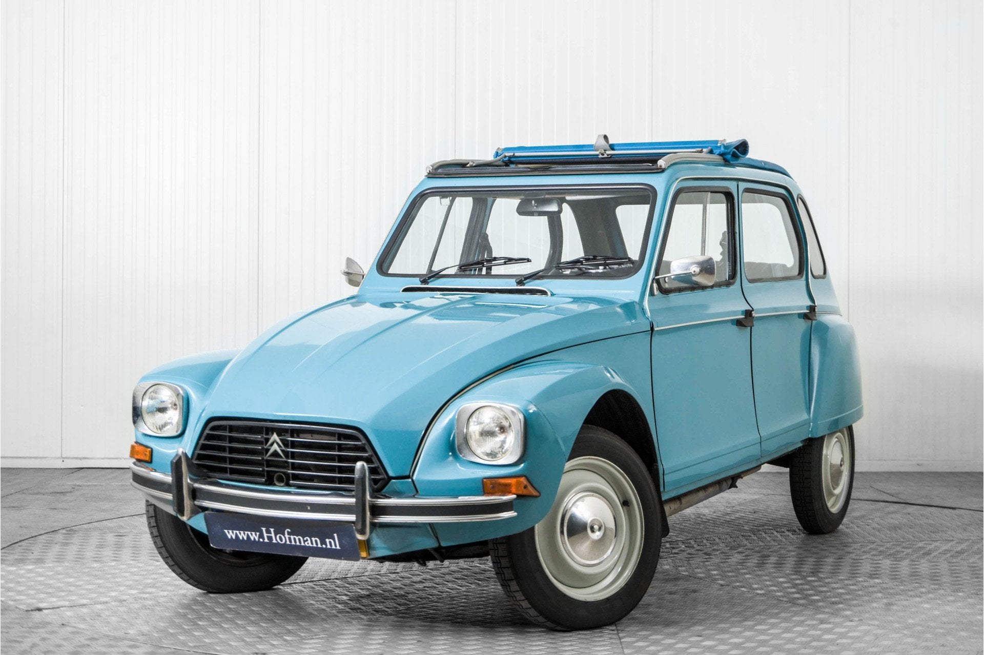 Citroën Dyane 6 Confort (bj 1981), Voorwielaandrijving, Blauw, 35 pk, Origineel Nederlands