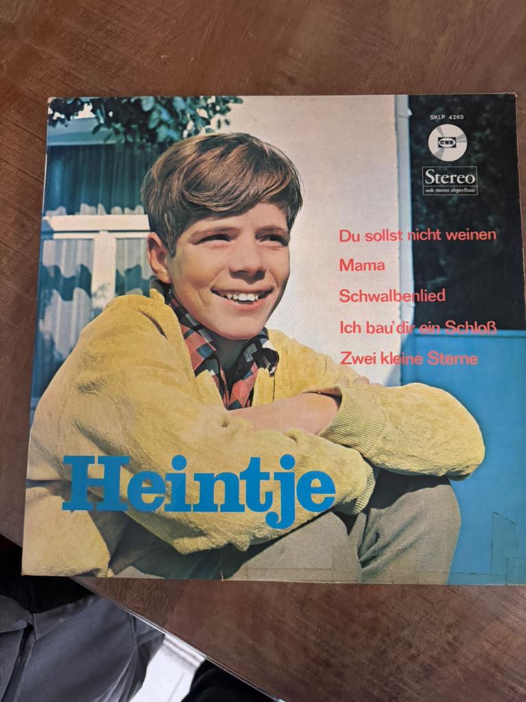 Heintje vinyl, Ophalen of Verzenden, Zo goed als nieuw, Overige formaten, Nederlandstalig