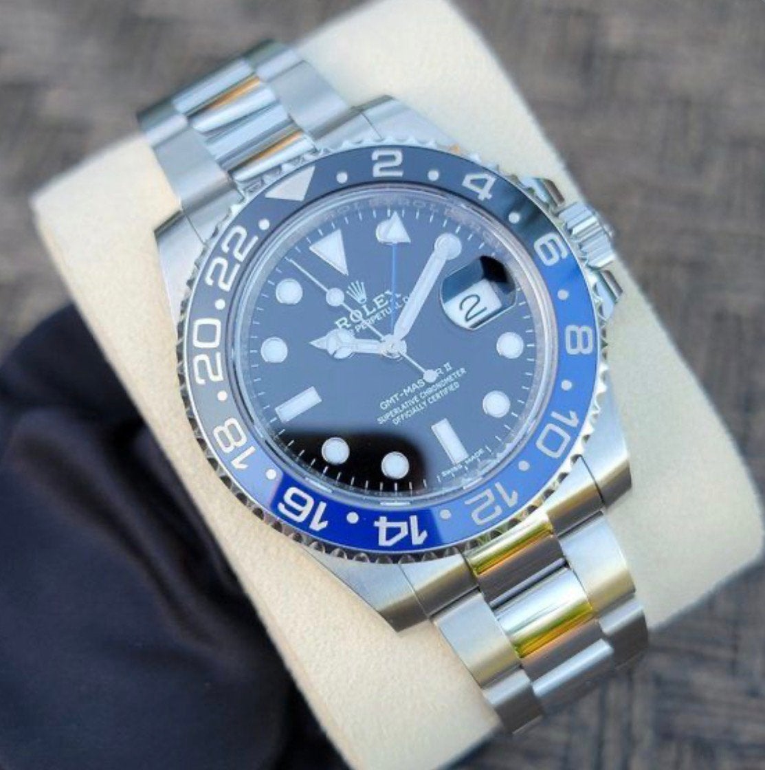 Rolex GMT-Master II Batman (Nieuw), Sieraden, Tassen en Uiterlijk, Staal, Rolex, Polshorloge, Nieuw