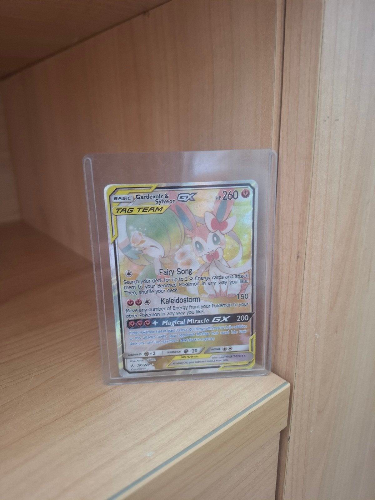 garderobe & sylveon GX, Verzenden, Gebruikt, Losse kaart