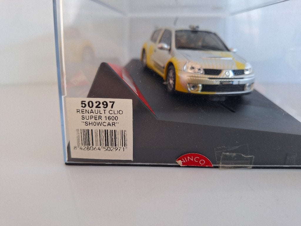 Ninco Renault Clio Super 1600  Ref Nr 50297, Overige merken, Racebaan, Ninco, Ninco