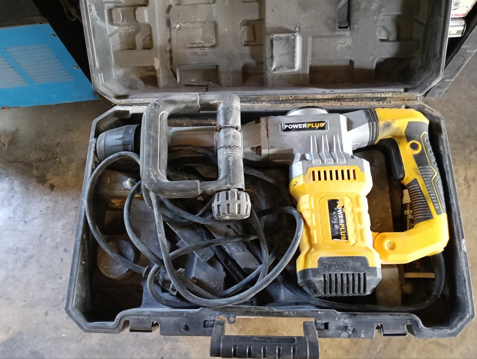 Powerplus Boorhamer - Gebruikt maar functioneel, Ophalen, Boor- en/of Breekhamer, Klopboormechanisme, Gebruikt