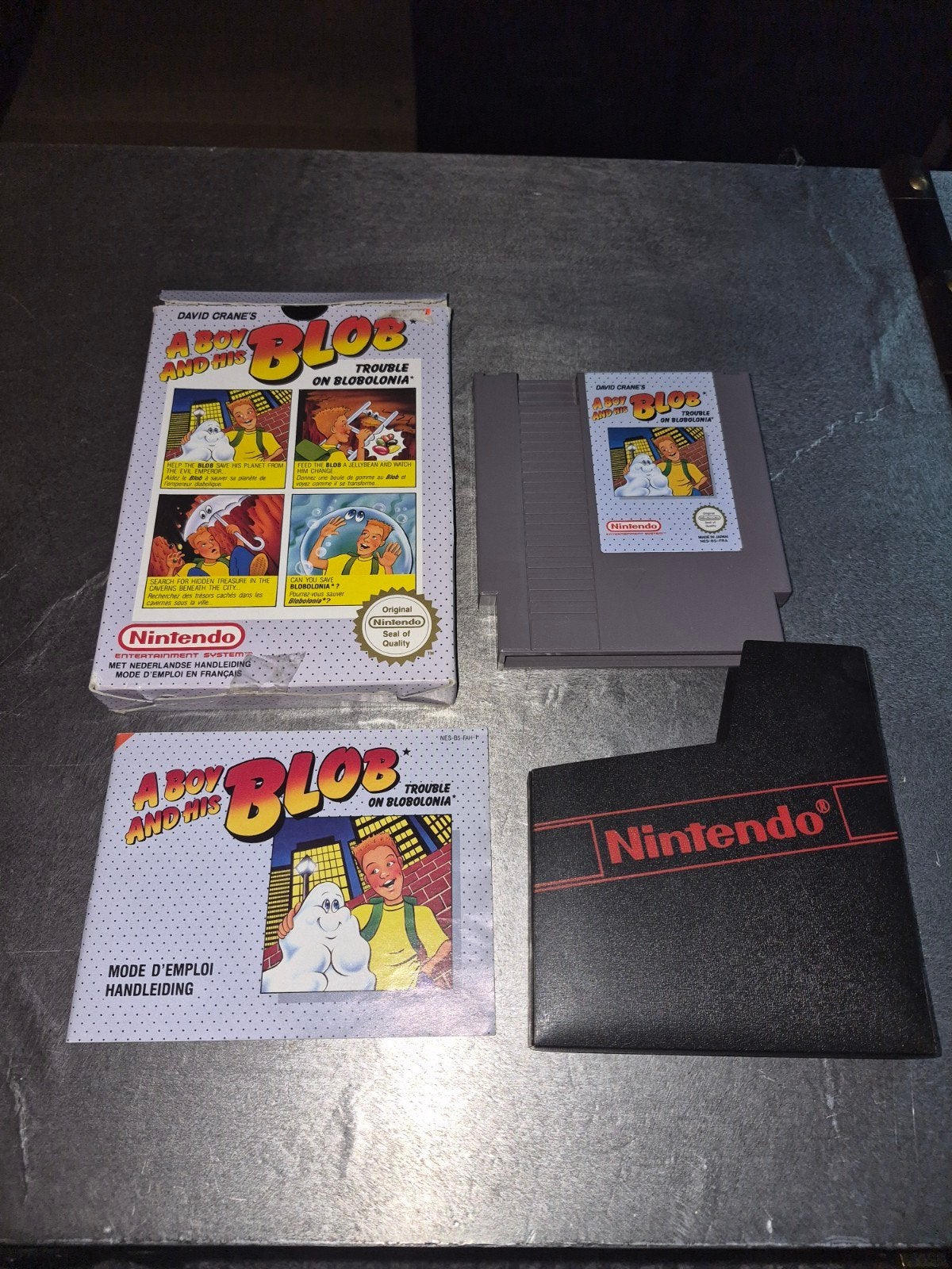 A boy and his blob - NES, Avontuur en Actie, 1 speler, Ophalen of Verzenden, Zo goed als nieuw