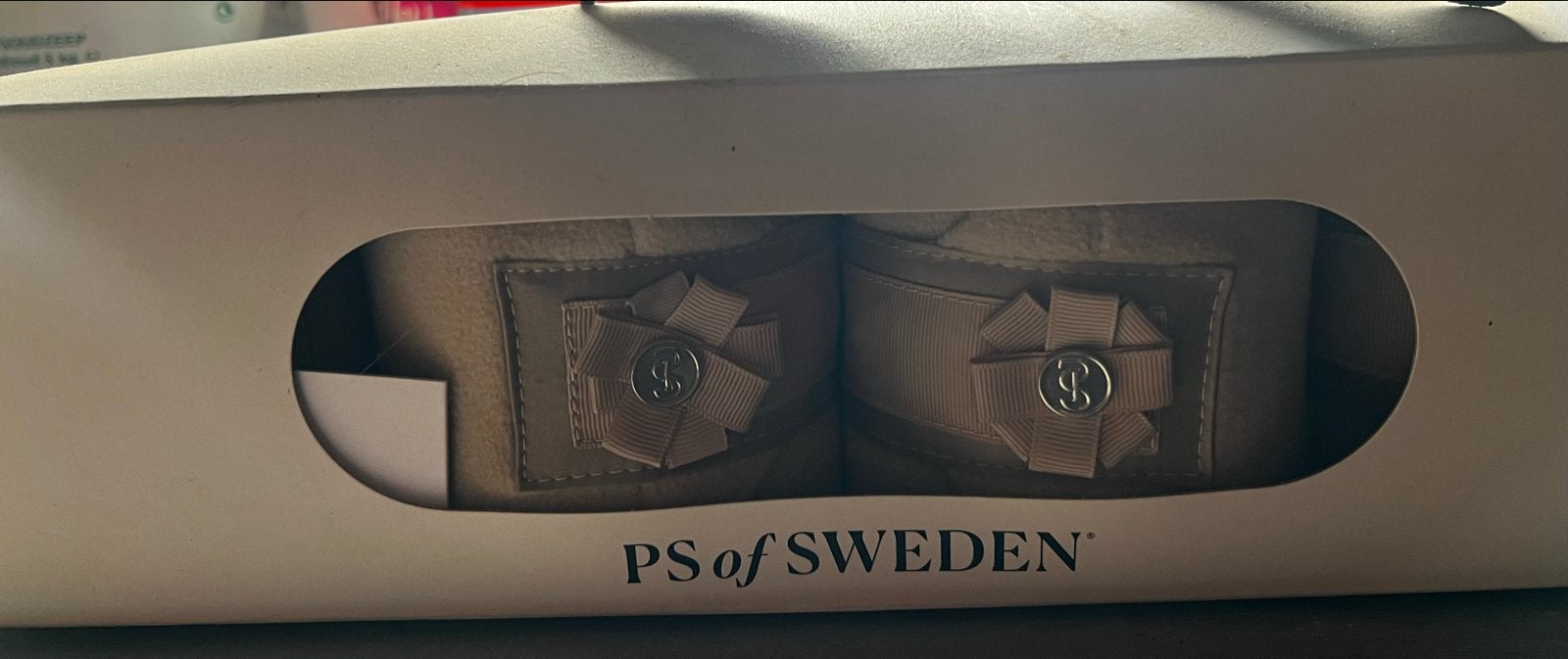 PS of Sweden Diamond Bow Bandages – Sand, Ophalen of Verzenden, Zo goed als nieuw, Dressuur