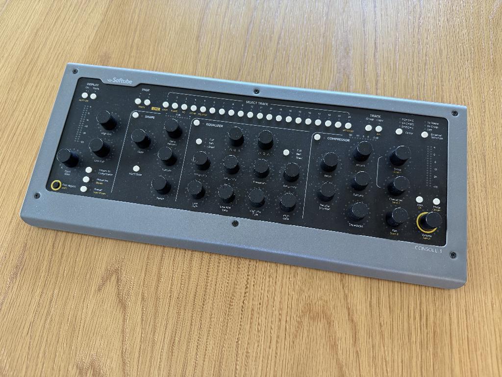 Softube Console 1 - Volume knop werkt niet goed, Ophalen, Gebruikt