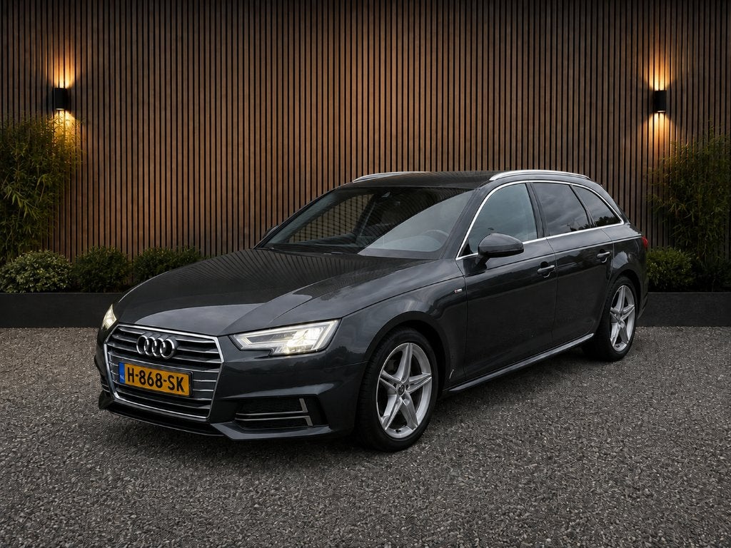 Audi A4 2.0 Tfsi Ultra 140KW AV S-t7 2016 Grijs Automaat, Auto's, Audi, Euro 5, Zwart, 1984 cc, 1435 kg