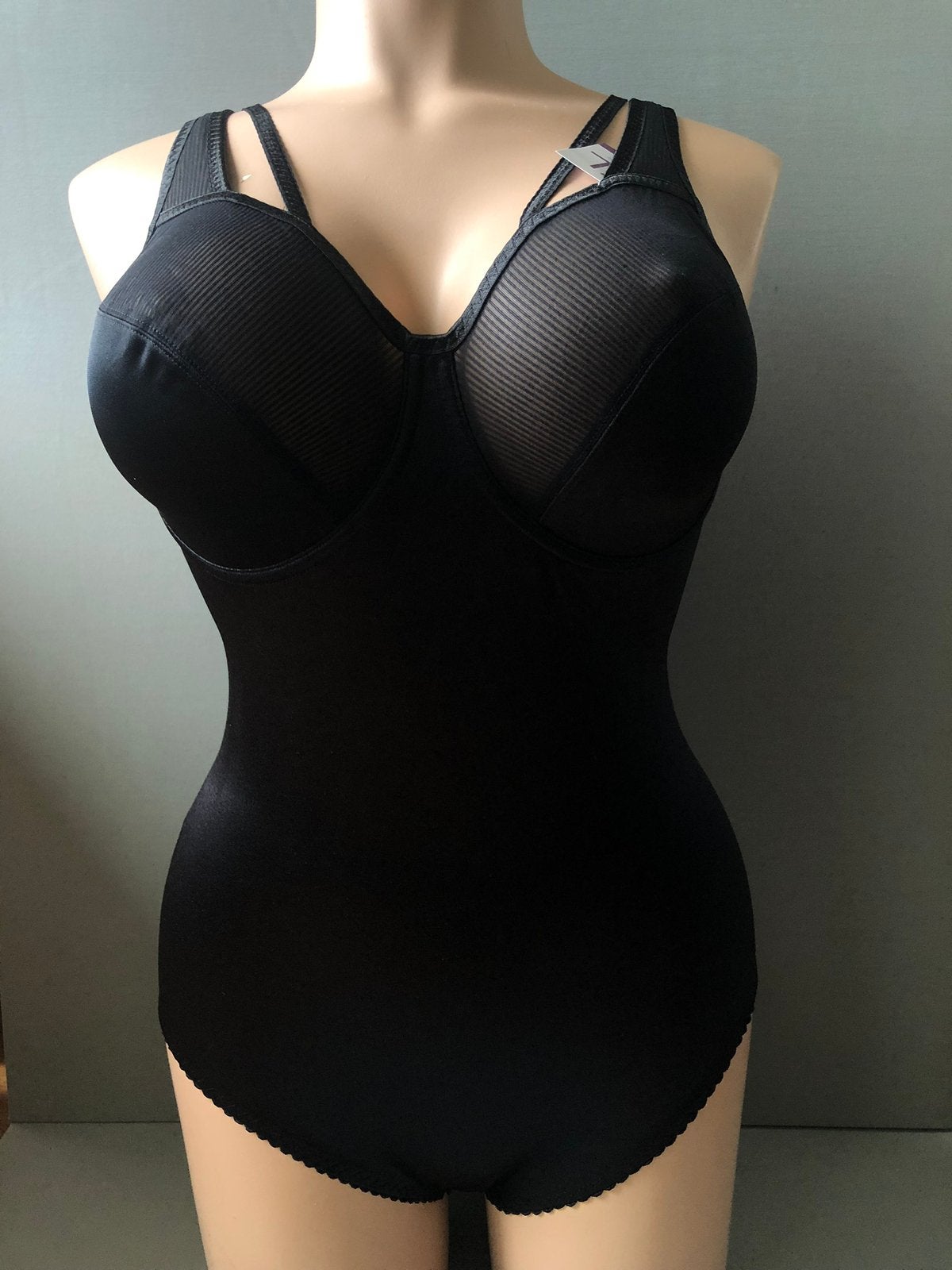 Syl body maat 105c en 105d kali black, Verzenden, Zwart, Body of Korset