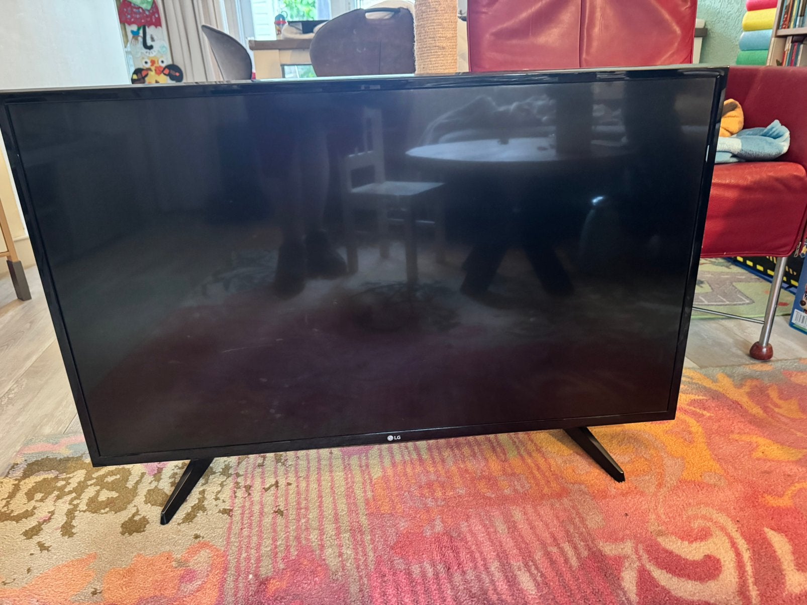 Tv LG 43 inch, Ophalen, Gebruikt, LCD, 80 tot 100 cm