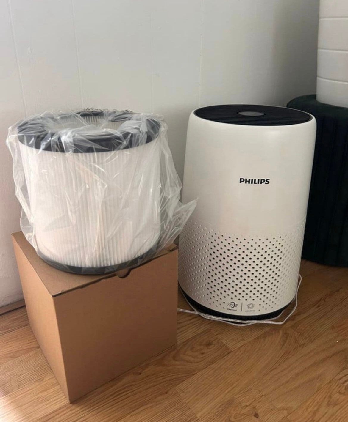 Philips 800 Series AC0820/10 luchtreiniger + gratis filter, Ophalen of Verzenden, Zo goed als nieuw
