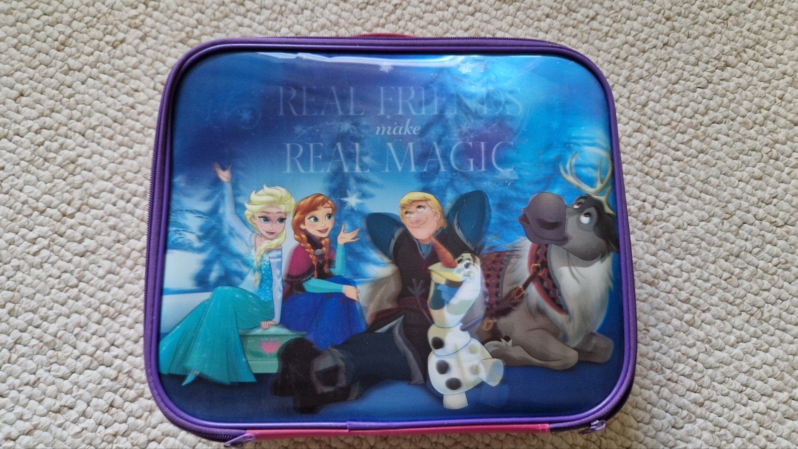 Frozen koffertje - Real Friends Make Real Magic, Ophalen, Gebruikt