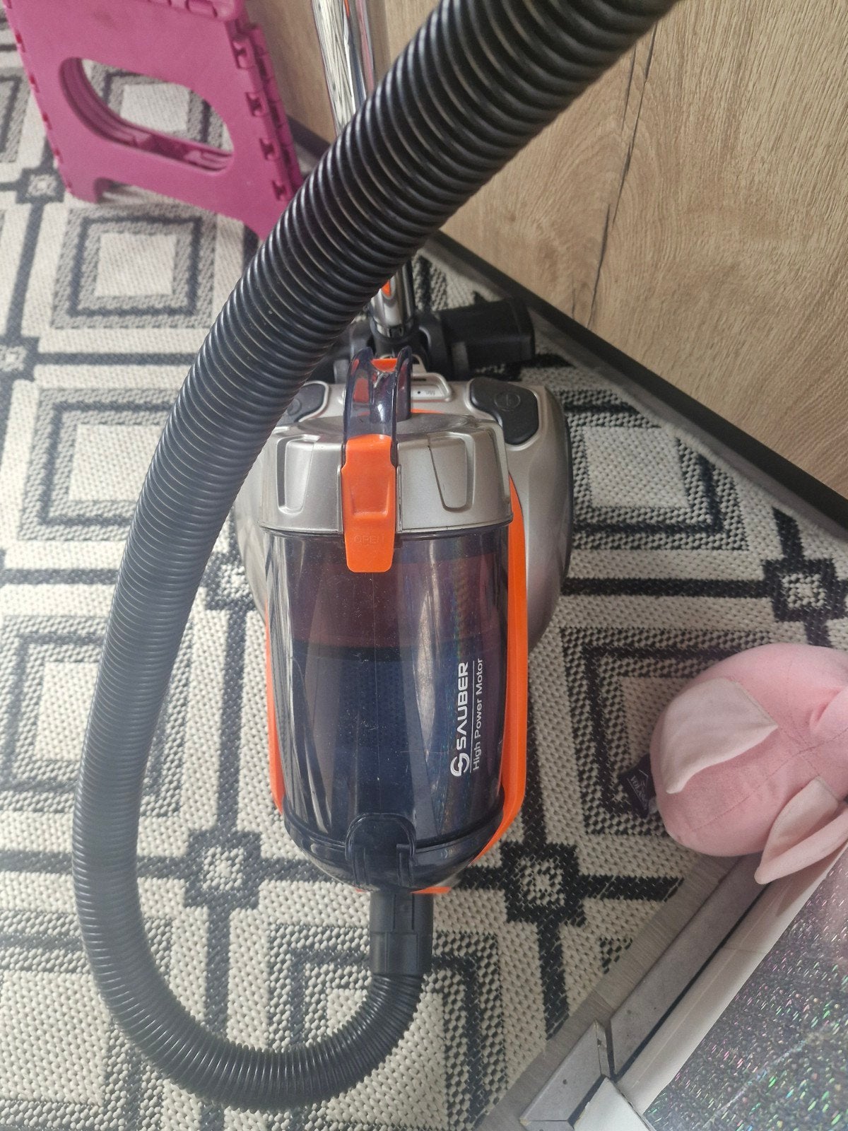 Sauber V60 Zakloze Stofzuiger - Goede Staat, Ophalen, Overige merken, Zo goed als nieuw, Sledestofzuiger