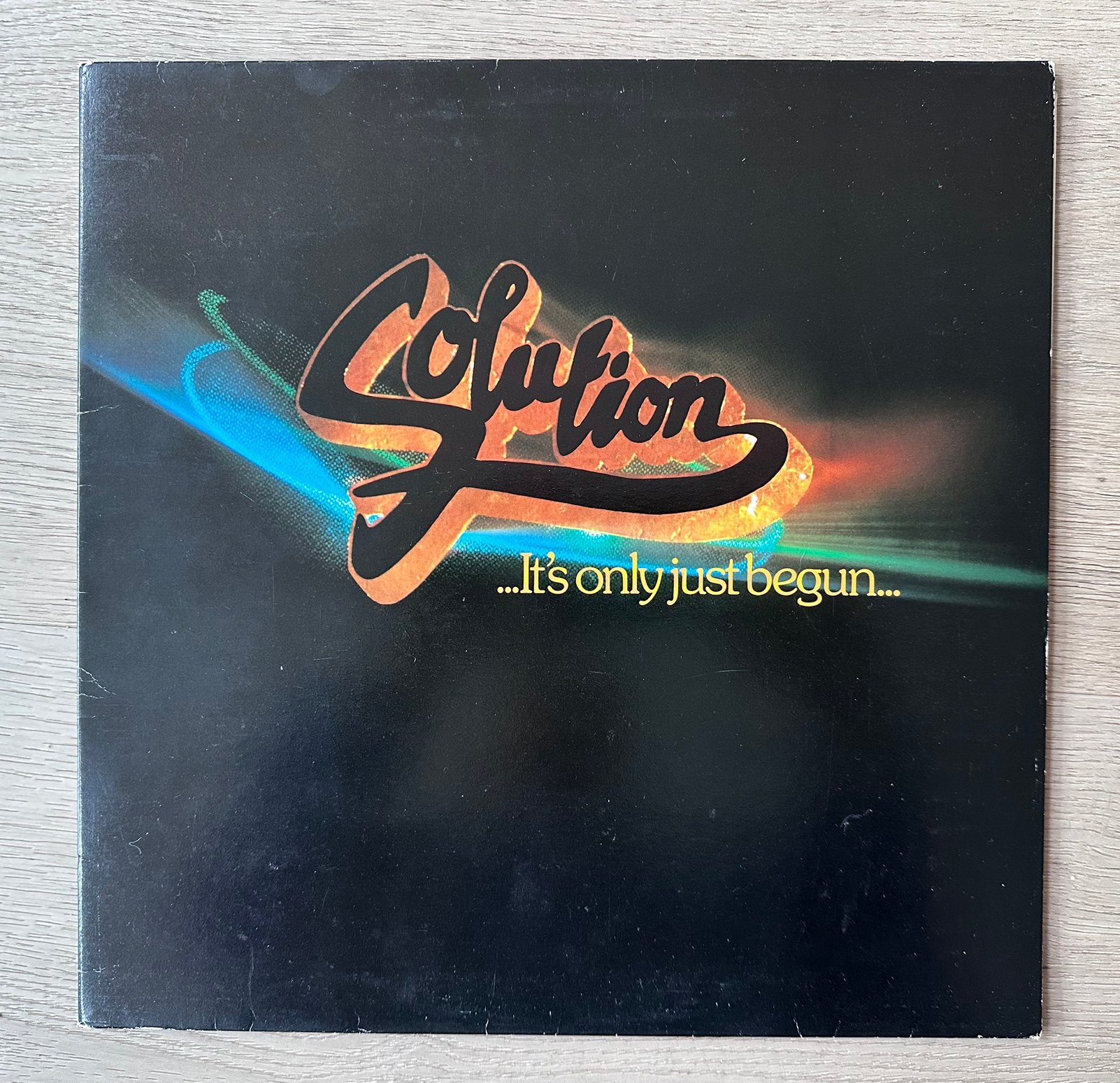 LP Solution - It's Only Just Begun (1980), Ophalen of Verzenden, Zo goed als nieuw, 12 inch