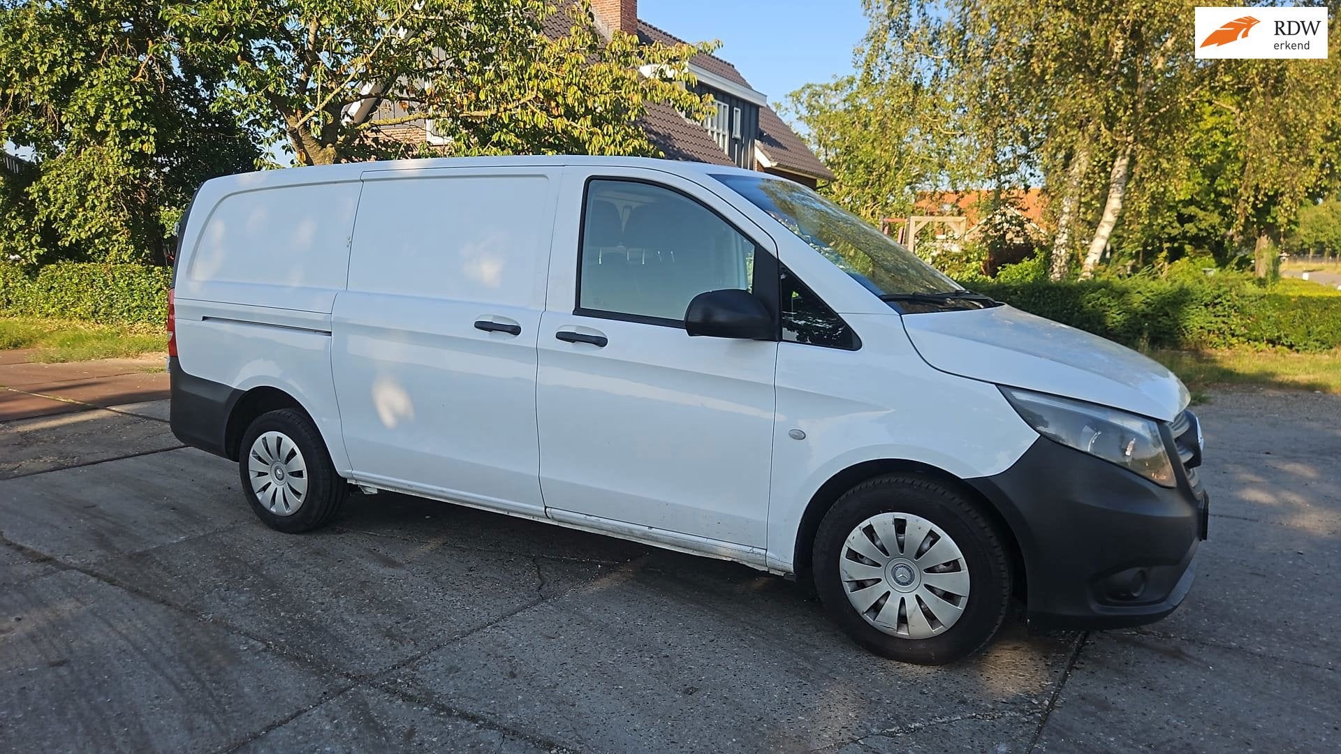 Mercedes-Benz Vito 111 CDI/ lang model/ airco/ bj 2018 ( eur, Auto's, Voorwielaandrijving, Gebruikt, Euro 6, 4 cilinders