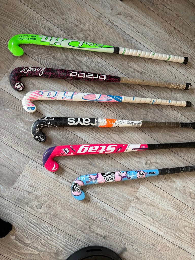 Diverse hockey sticks - Brabo, Grays, Stag, Dita, Ophalen of Verzenden, Gebruikt, Stick