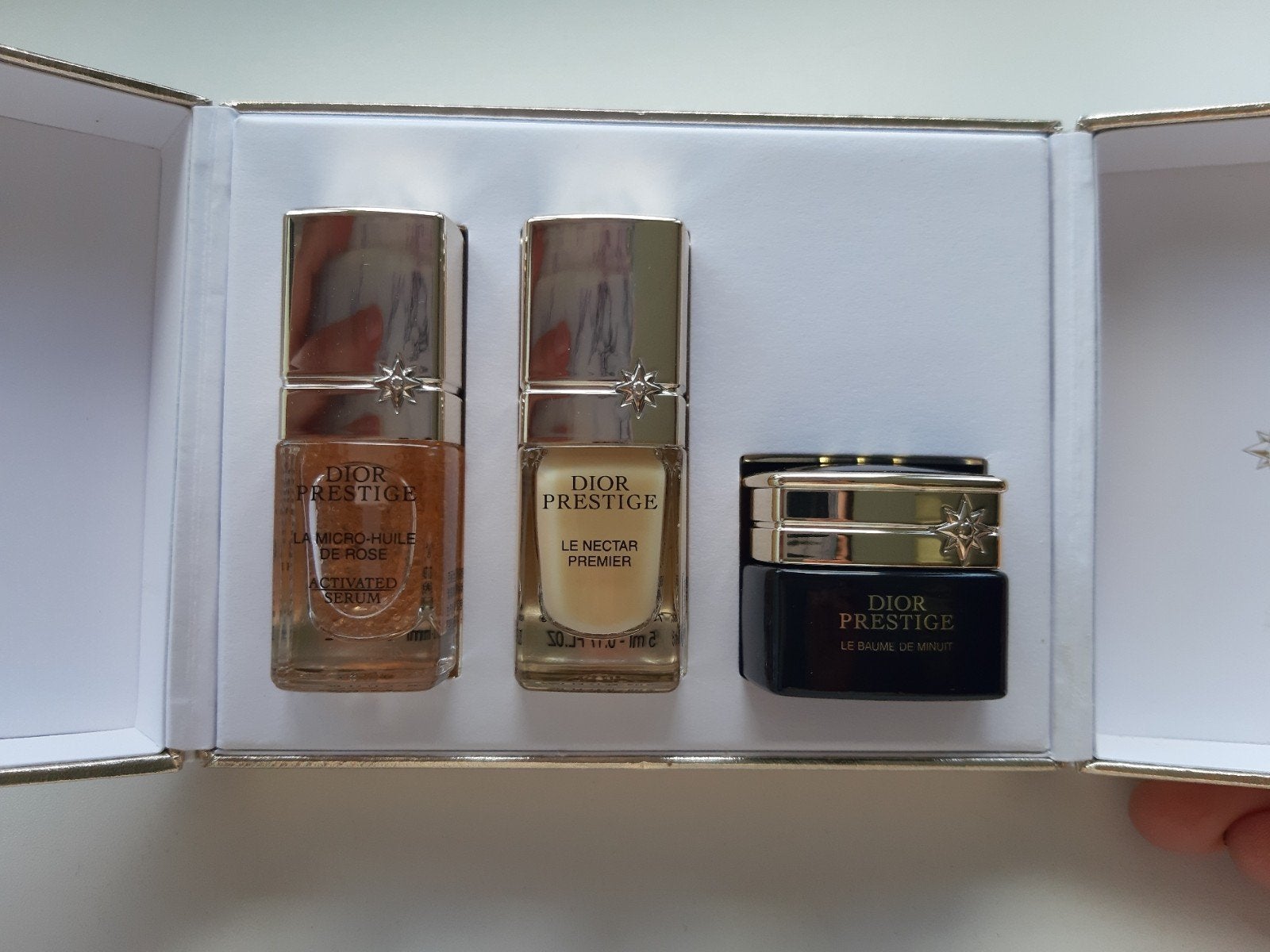 Dior Prestige Verzorgings Set Serum, Le Nectar, Le Baume., Verzenden, Nieuw, Gehele gezicht