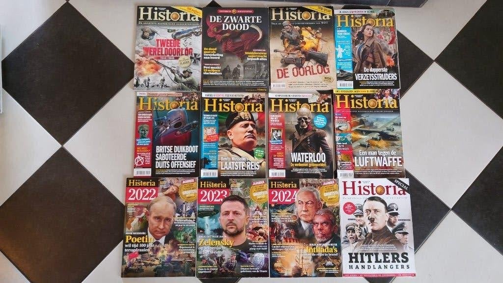 Historia magazines - 12 exemplaren inclusief specials, Boeken, Ophalen of Verzenden, Zo goed als nieuw, Overige typen