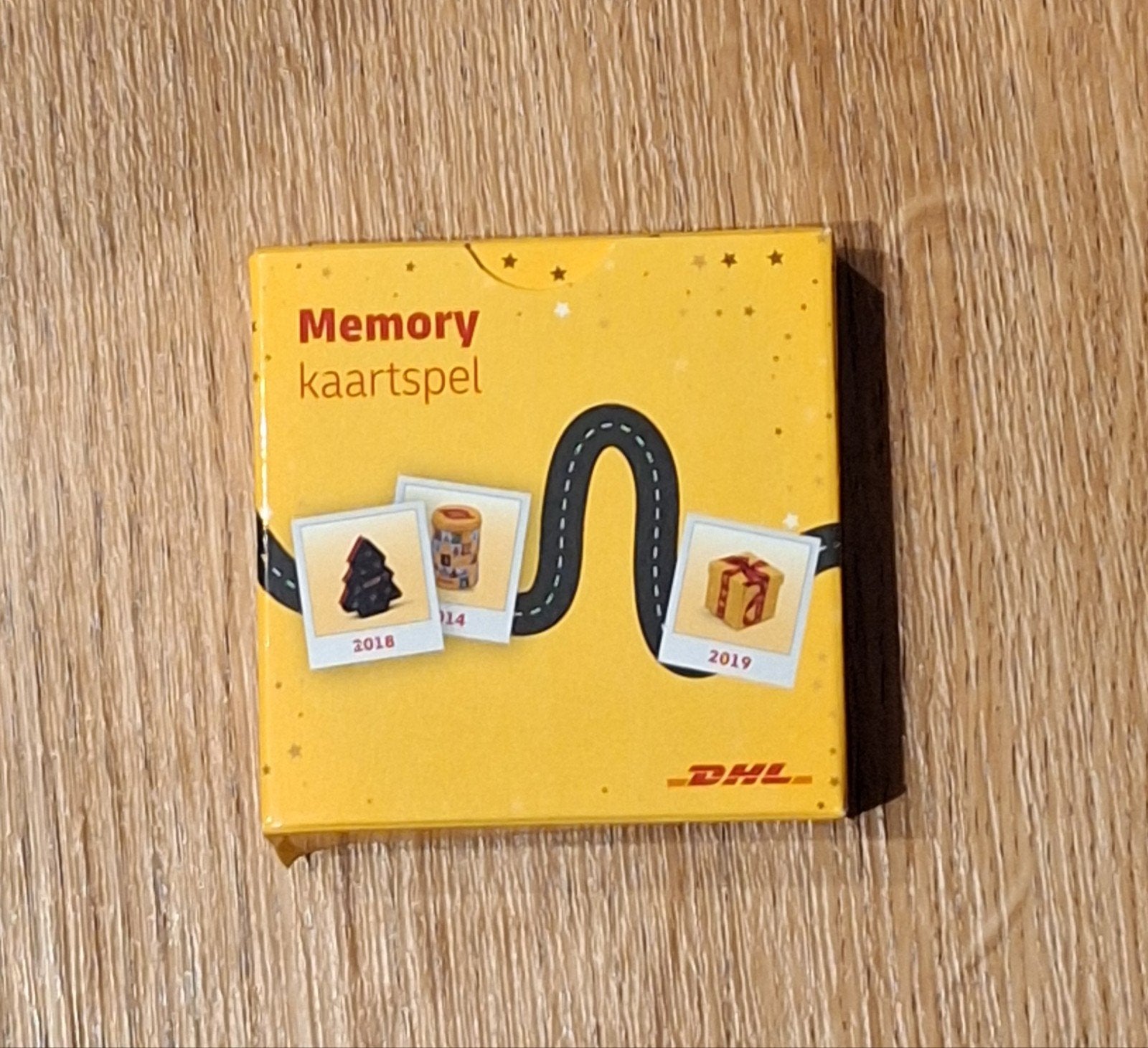 DHL Memory kaartspel - Zo goed als nieuw, Een of twee spelers, Ophalen of Verzenden, Zo goed als nieuw, DHL