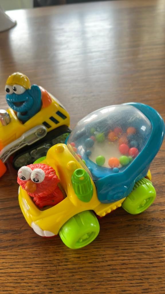 Sesamstraat auto’s, Ophalen of Verzenden, Zo goed als nieuw, Auto