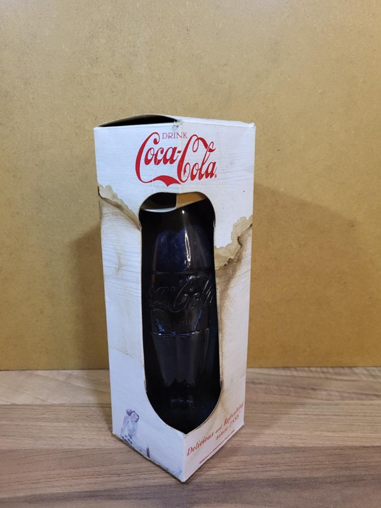 Coca-Cola 125 jaar Limited Edition glas in doos, Verzamelen, Merken en Reclamevoorwerpen, Ophalen of Verzenden, Gebruikt, Gebruiksvoorwerp