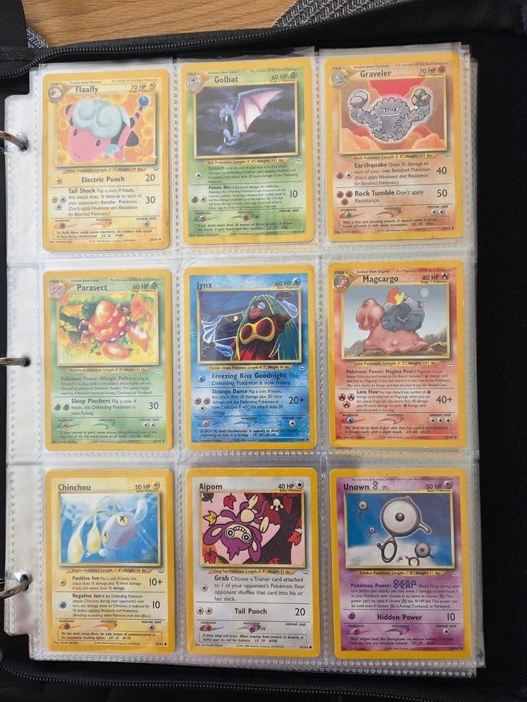 Oude / Vintage Pokémon kaarten Neo Revelation (2001), Ophalen of Verzenden, Zo goed als nieuw, Meerdere kaarten