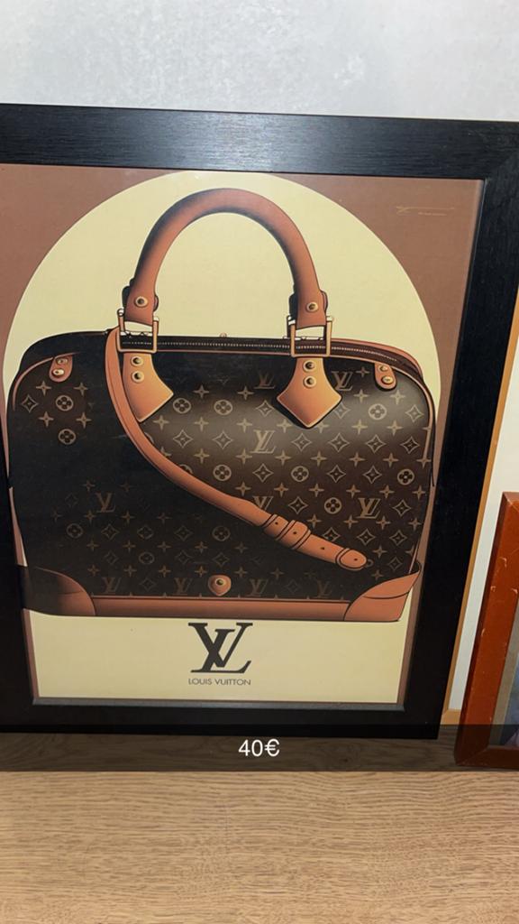 Louis Vuitton schilderij - Zo goed als nieuw, Ophalen of Verzenden, Zo goed als nieuw, Schilderij