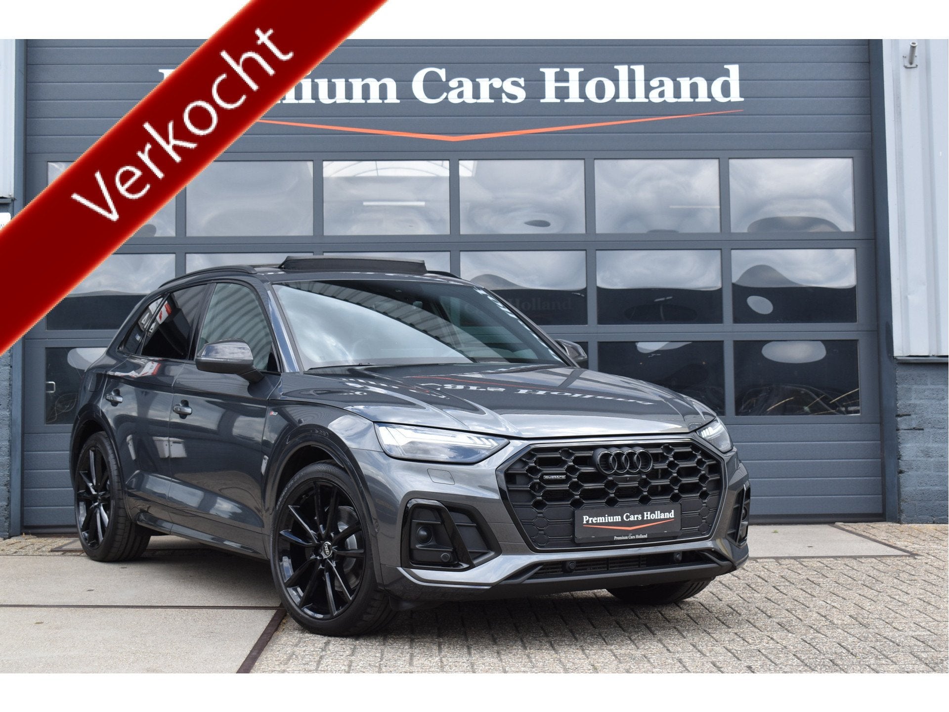 Audi Q5 55 TFSI e S-Line 367 Pk Pano Lucht Carbon Sfeer Oled, Automaat, Gebruikt, Euro 6, 4 cilinders