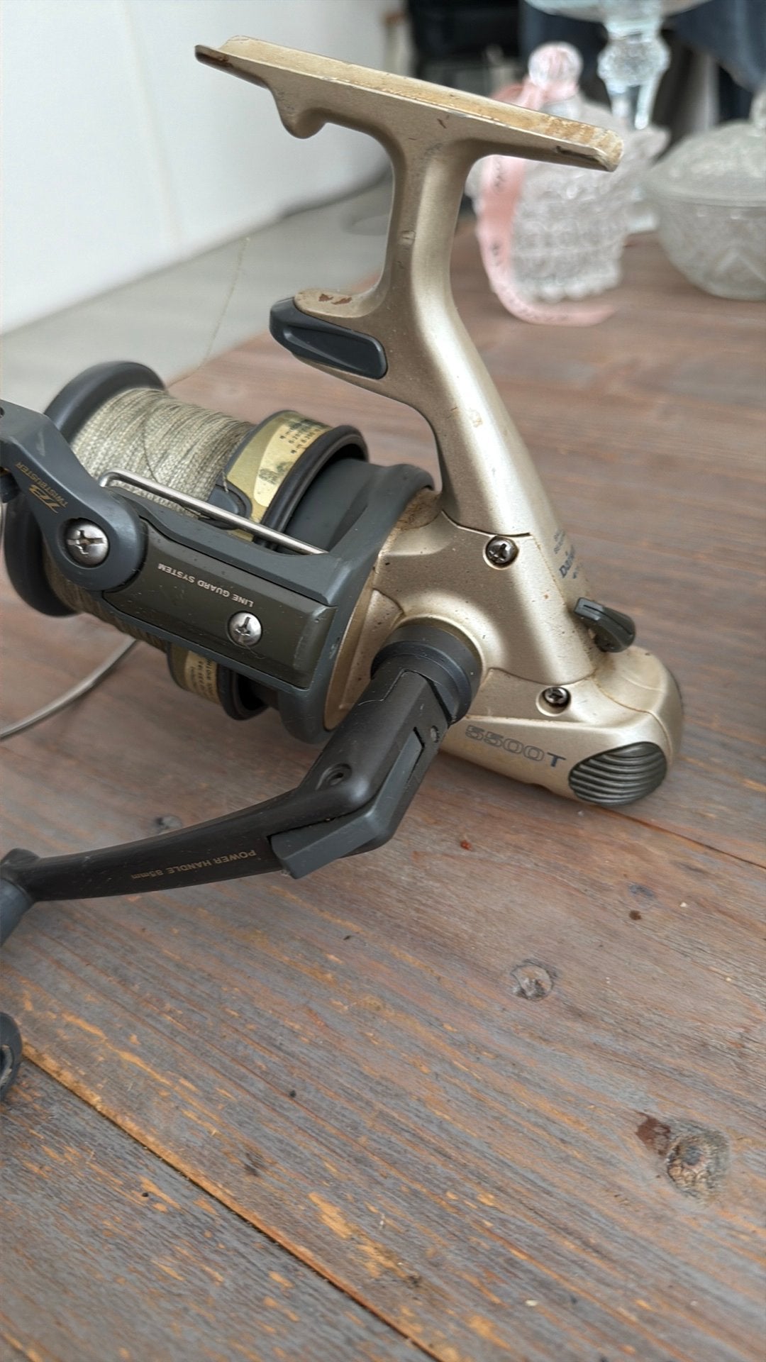 Daiwa Embles- S 5500T, Ophalen, Zo goed als nieuw, Molen