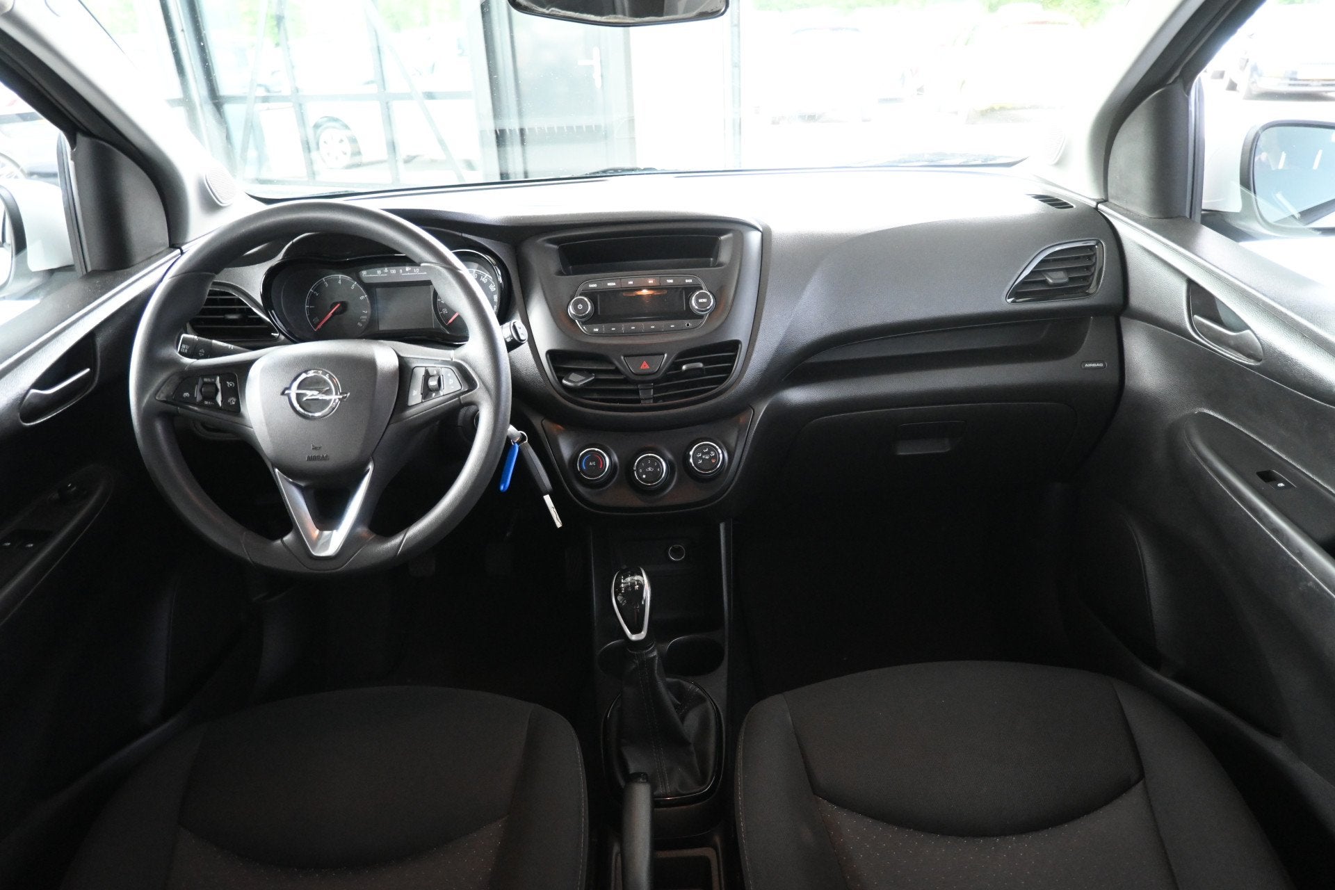 Opel KARL 1.0 ecoFLEX Edition Airco Cruise control Elektrisc, Auto's, Opel, Stof, Gebruikt, Met garantie (alle), Wit