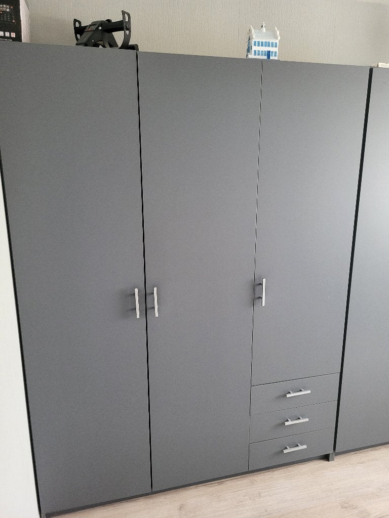 Wandkast, Huis en Inrichting, Kasten | Wandmeubels, Overige materialen, 250 tot 300 cm, Gebruikt, 150 tot 200 cm