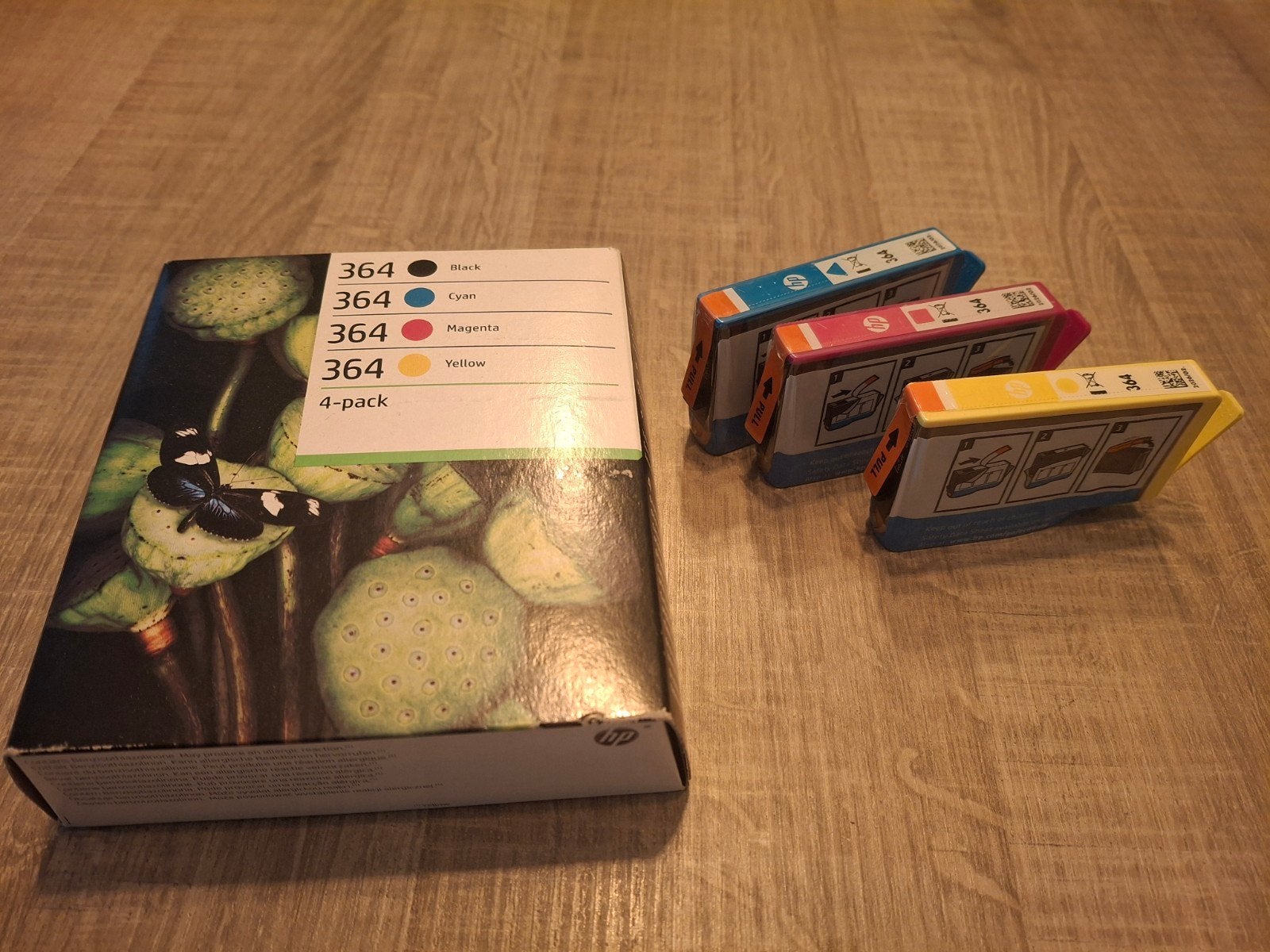 HP 364 Inktcartridges kleur (Cyan, Magenta, Yellow), Ophalen of Verzenden, Nieuw, Cartridge, HP