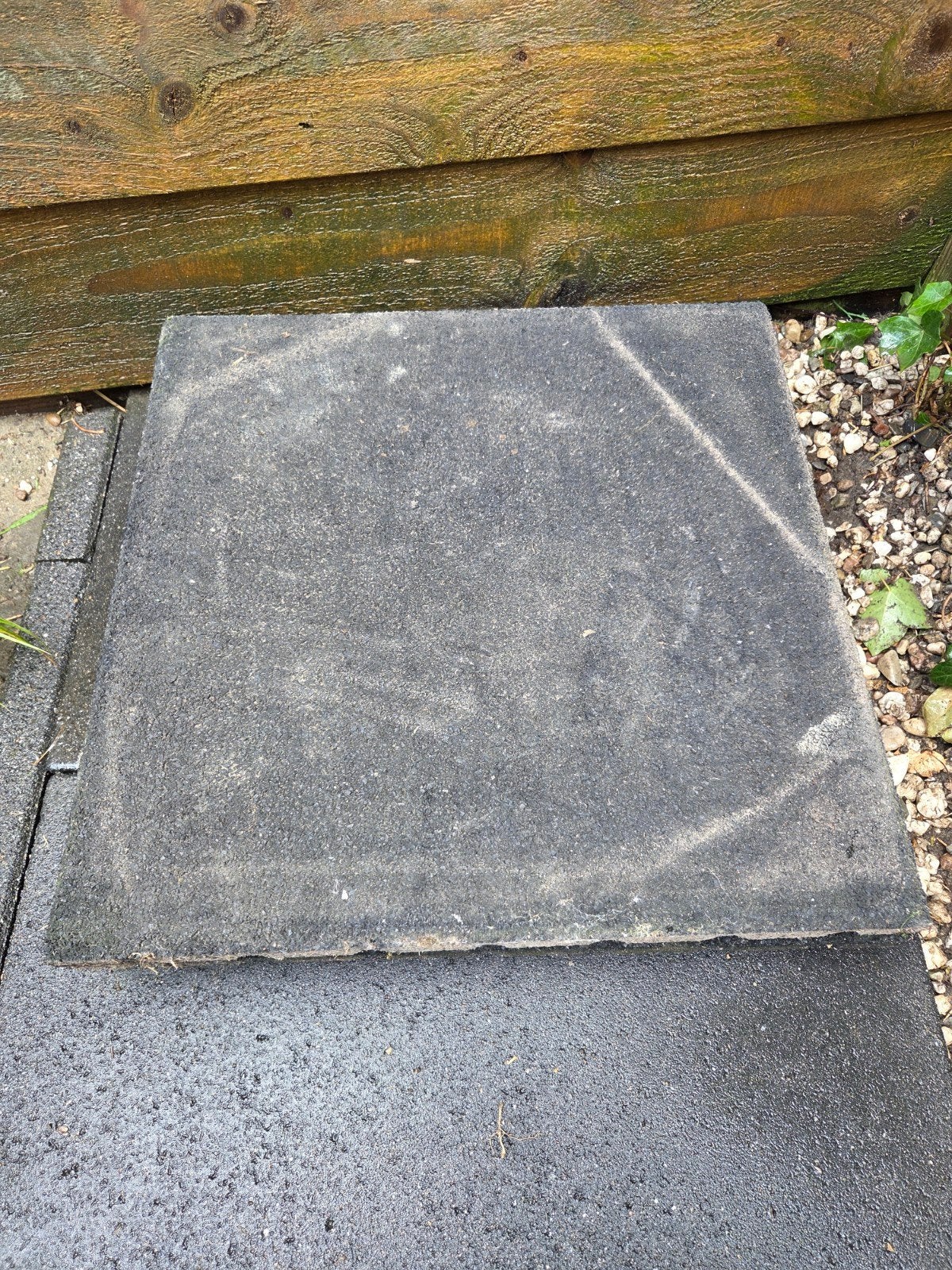 Rubber matten tegels 50x50cm 4 stuks, Tuin en Terras, Tegels en Klinkers, Ophalen, Gebruikt, Overige typen, Rubber