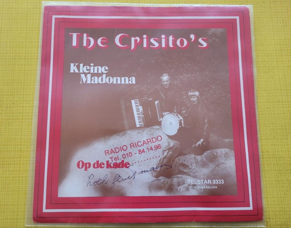 The Crisito's - Op de kade - Kleine Madonna., Ophalen, Gebruikt, Overige formaten, Levenslied of Smartlap