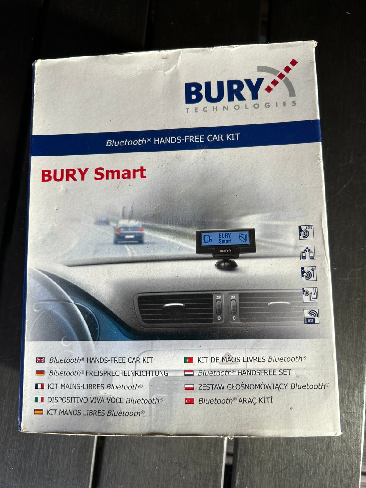 Nieuw in doos: Bury Smart Bluetooth Handsfree Carkit, Ophalen, Zo goed als nieuw