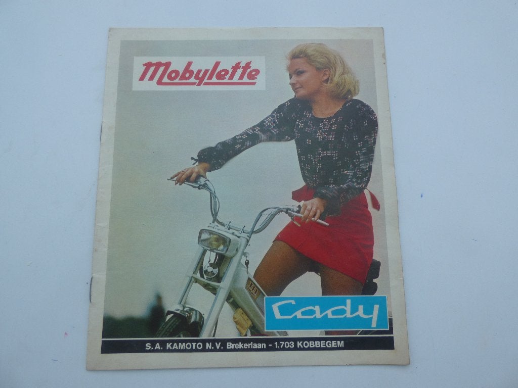 MOBYLETTE MOTOBECANE CADY 1967 GAMMA FOLDER, Ophalen of Verzenden, Gebruikt