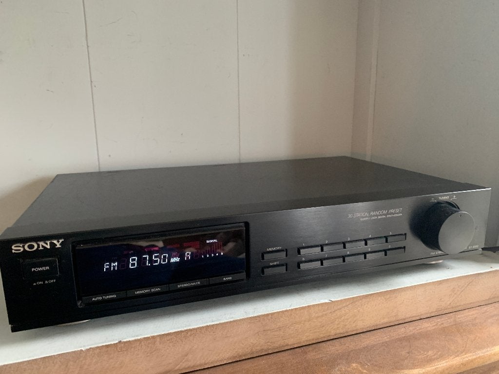 Sony ST-S120 FM/AM Tuner - Digitale Synthesizer, Audio, Tv en Foto, Tuners, Ophalen of Verzenden, Gebruikt