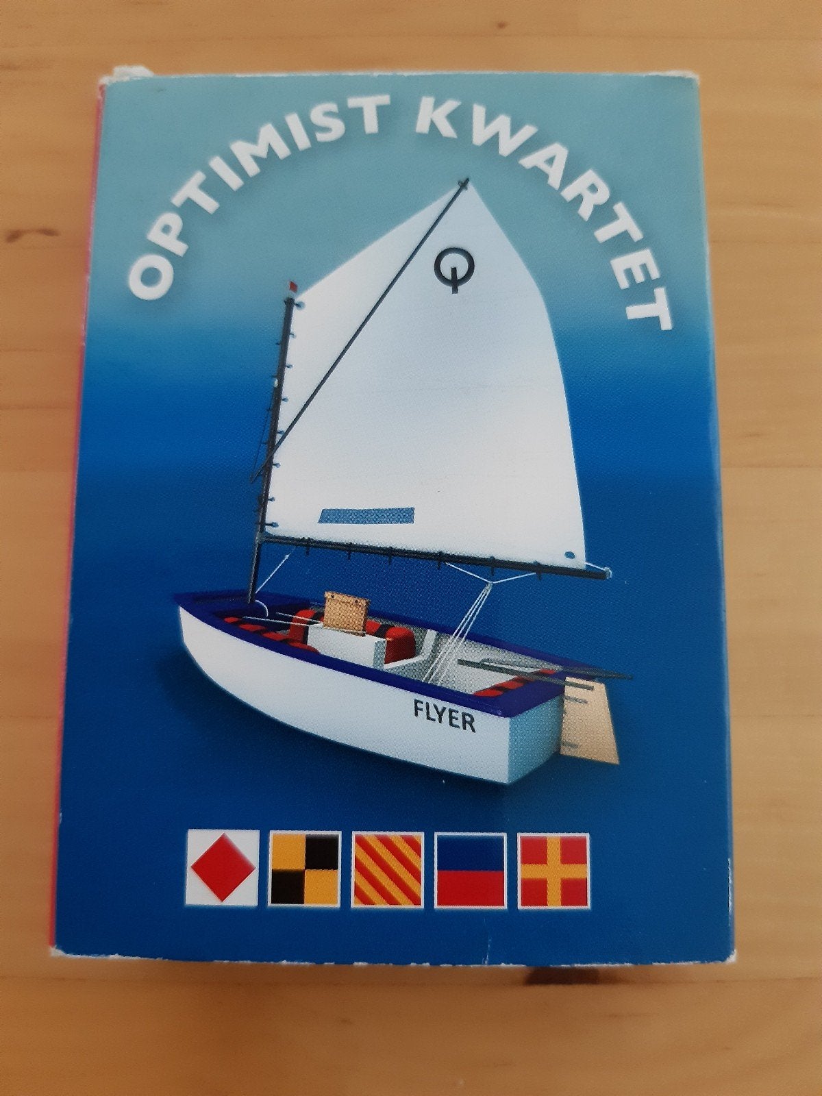 Optimist kwartet spel, Ophalen of Verzenden, Zo goed als nieuw, Kwartet(ten)