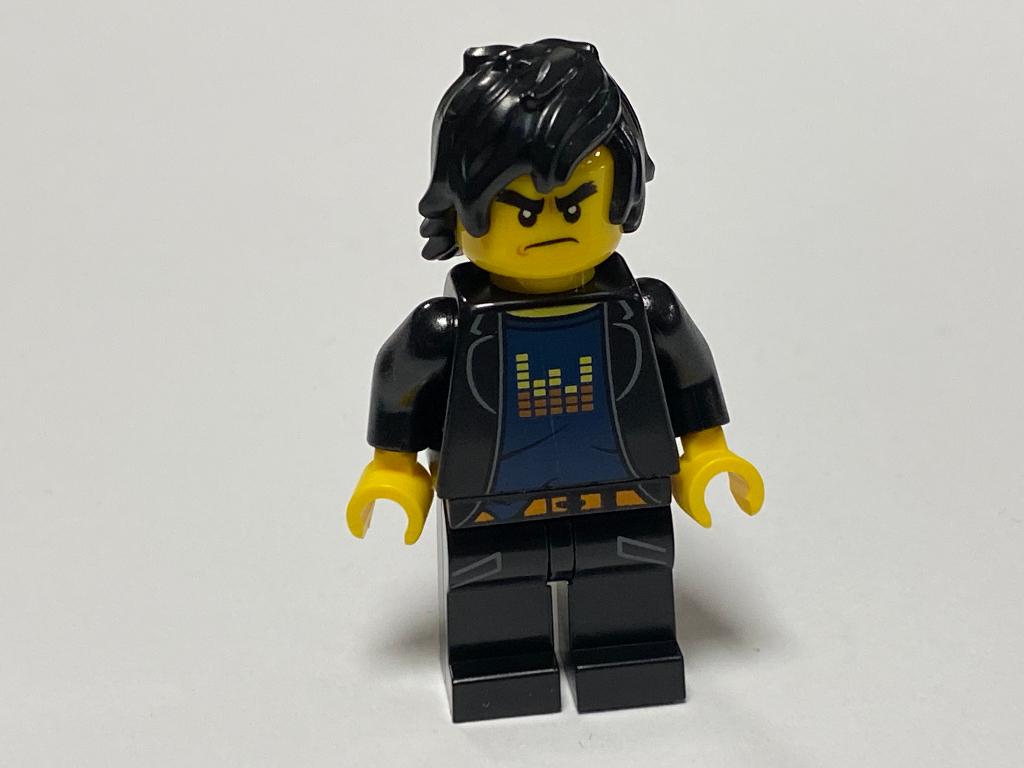 Lego Ninjago Minifiguur njo436 Cole met equalizer print, Lego, Nieuw, Ophalen of Verzenden, Minifiguur
