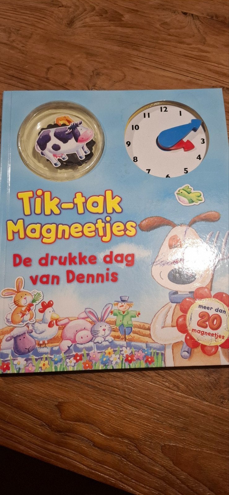 Tik-tak Magneetjes: De drukke dag van Dennis, Boeken, Kinderboeken | Kleuters, Gelezen, Fictie algemeen, Jongen of Meisje, Ophalen of Verzenden