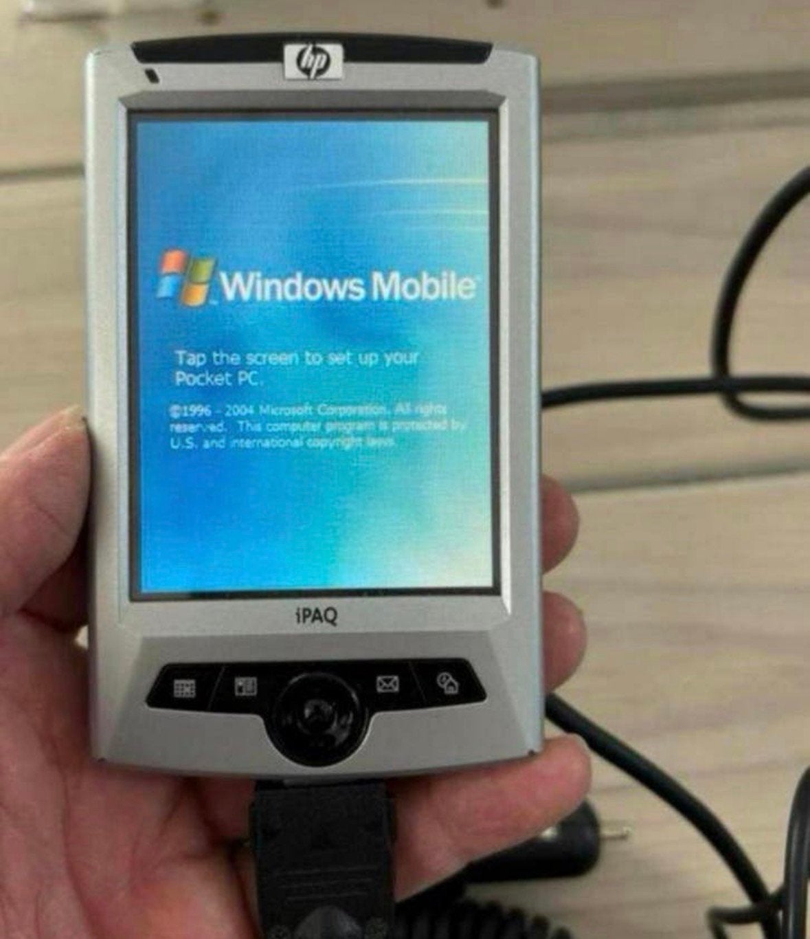 HP's iPAQ rz1710 Pocket PC alles-in-een autonavigatiesysteem, Ophalen of Verzenden, Gebruikt