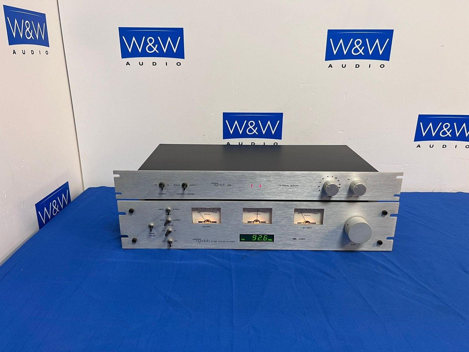 Dynalab Magnum FT-101 FM Tuner + Model 205 FM Signal Sleuth, Gebruikt, ., Ophalen of Verzenden, .