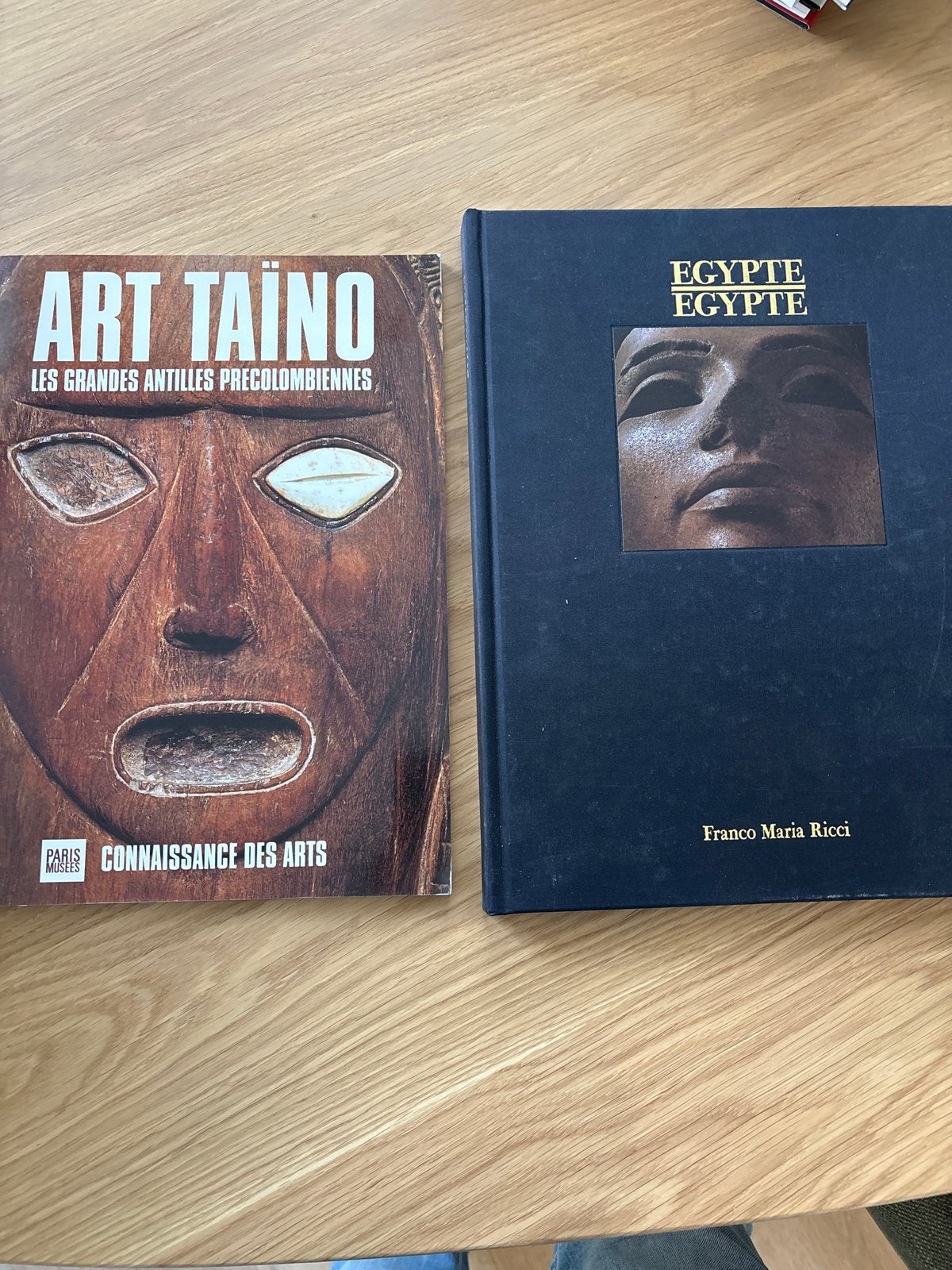 Kunstboeken: Art Taïno & Egypte, Ophalen of Verzenden, Zo goed als nieuw, Overige onderwerpen