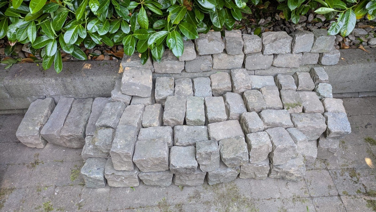 Natuursteen kinderkoppen  portugees graniet en basalt, Ophalen, Natuursteen, Overige typen