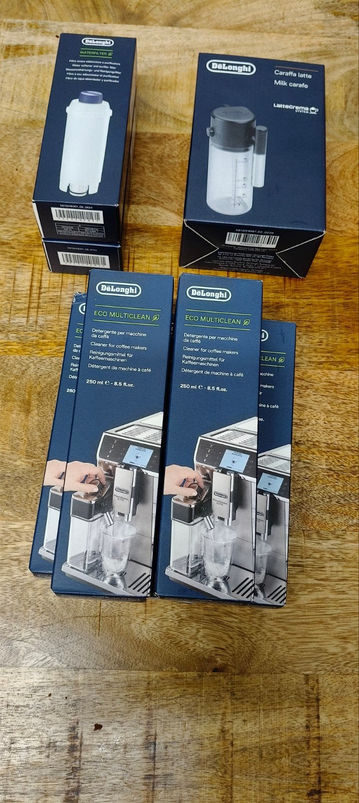 De'Longhi Melkkan, Waterfilter S & Multi Clean - Nieuw!, Afneembaar waterreservoir, Overige typen, Ophalen of Verzenden, Koffiemachine
