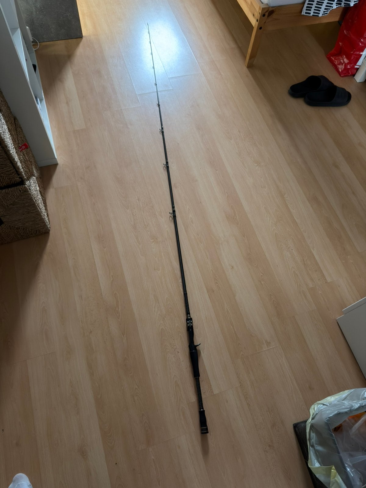 Hearty Rise valley hunter cast 10-80 gram 2.17m, Ophalen of Verzenden, Zo goed als nieuw, Werphengel