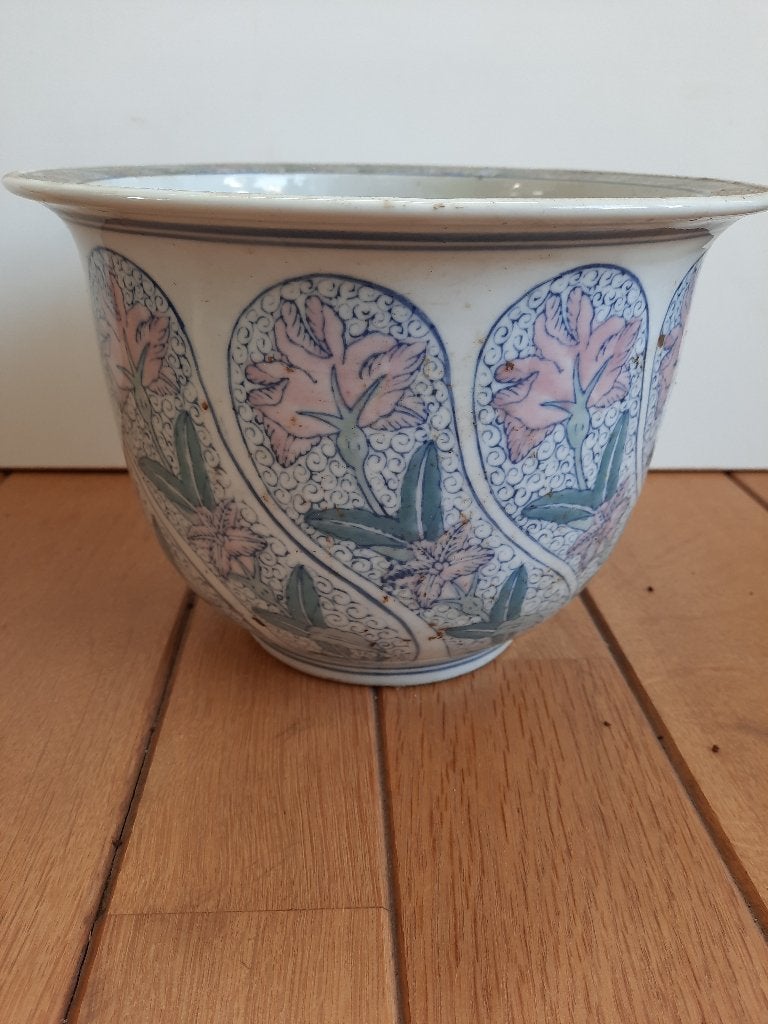 Vintage - Chinese cachepot bloempot, Ophalen of Verzenden
