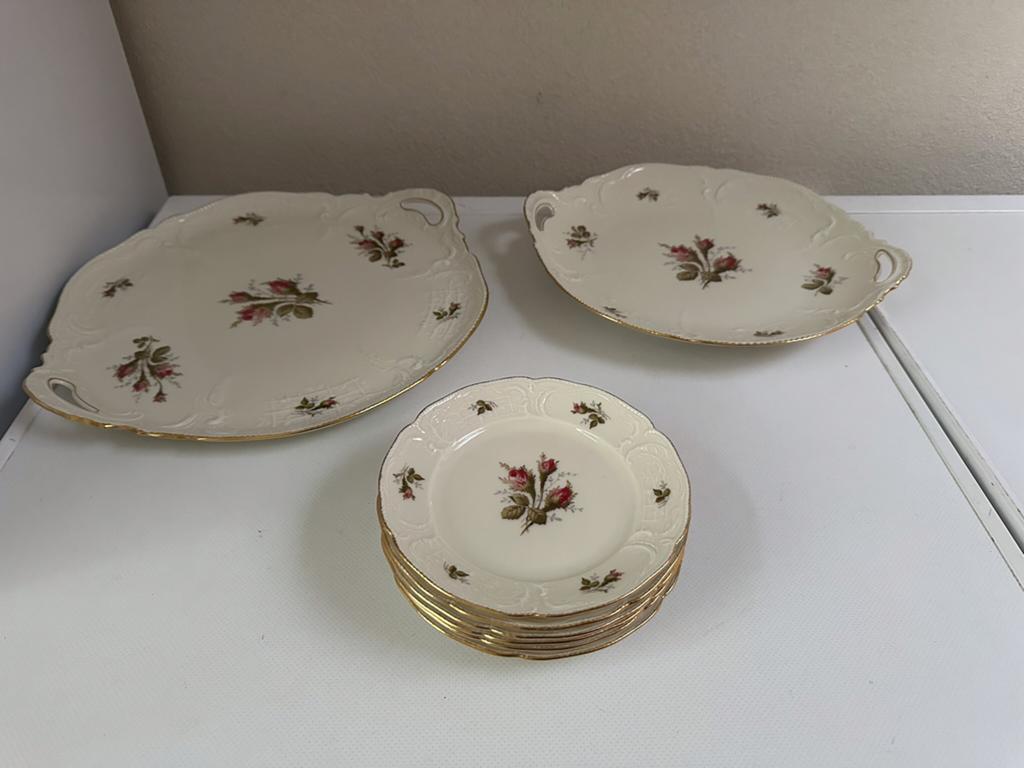 Rosenthal Sanssouci classic.Gebakstel en serveer schaal., Antiek en Kunst, Ophalen of Verzenden