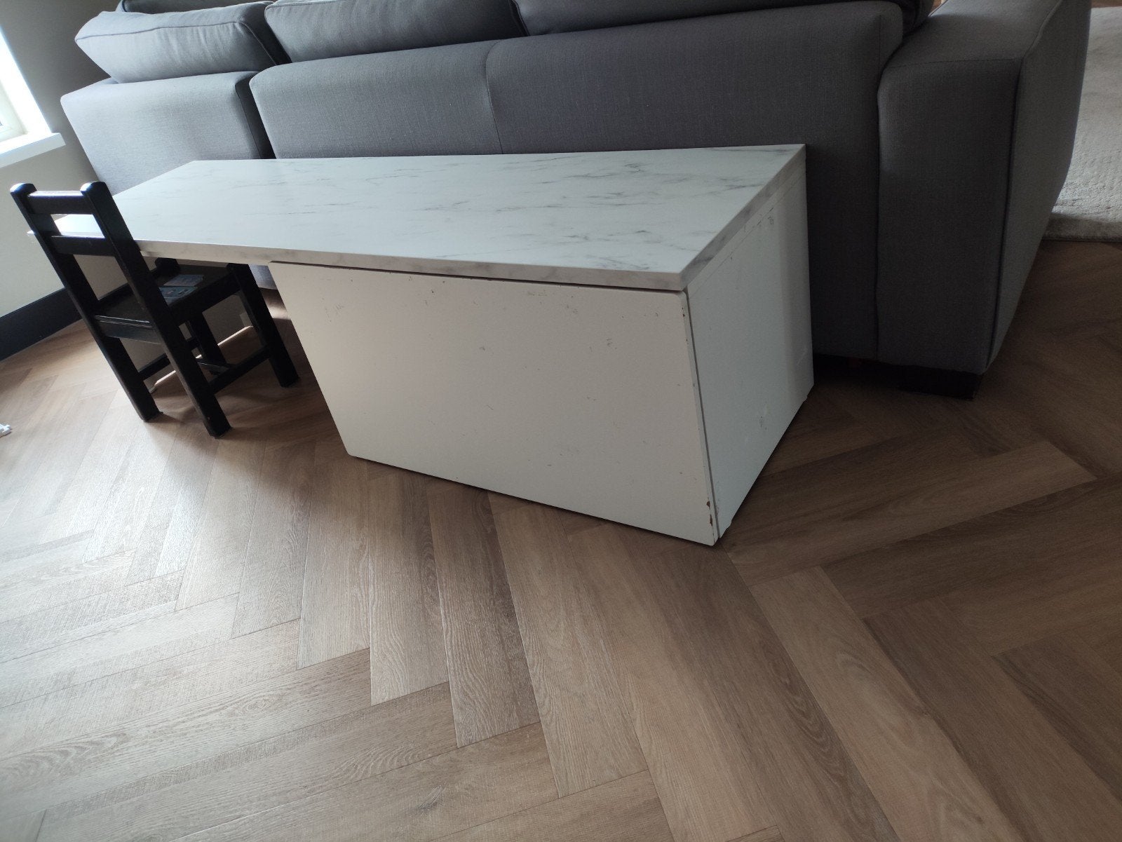 mooie speeltafel met opbergruimte, Ophalen of Verzenden, Gebruikt