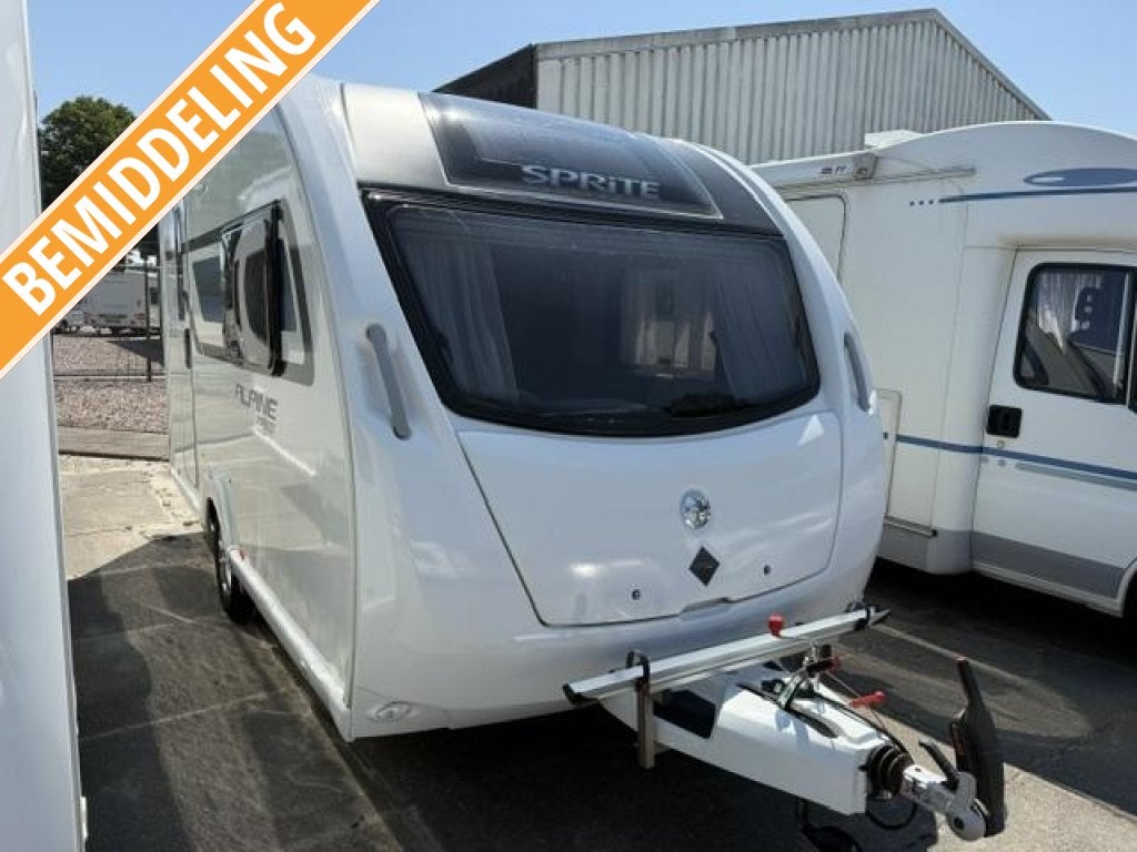 Sprite Alpine Sport 370 EK, Dwarsbed, Standaardzit, Schokbreker, Tot en met 2