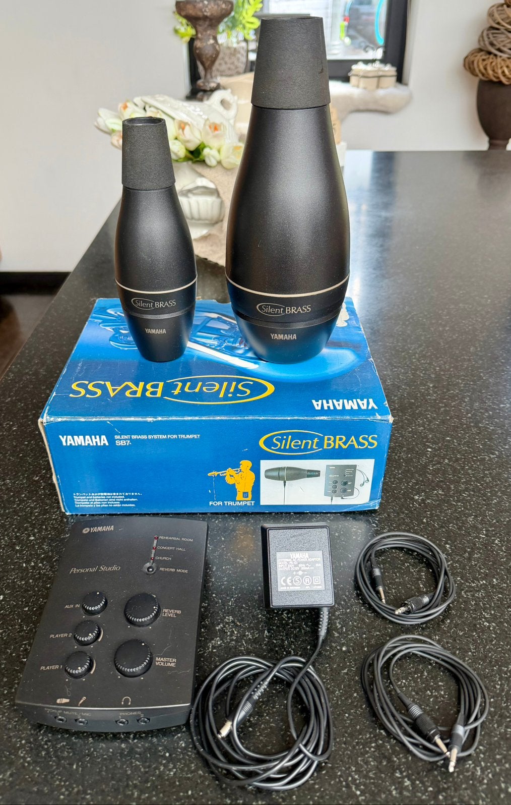 Yamaha Silent Brass voor Trompet & Bugel, Muziek en Instrumenten, Ophalen of Verzenden, Zo goed als nieuw, Bes-trompet