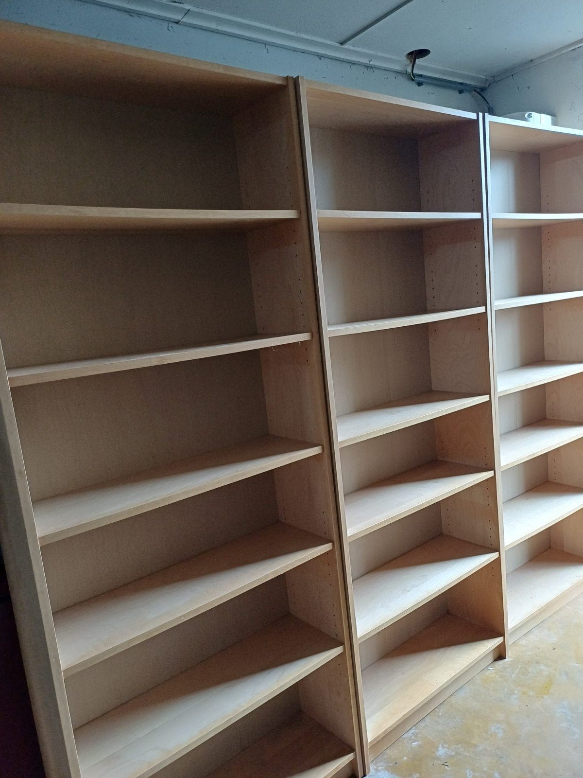 Drie Ikea Billy boekenkasten, Ophalen, Met plank(en), Modern, Scandinavisch, 200 cm of meer